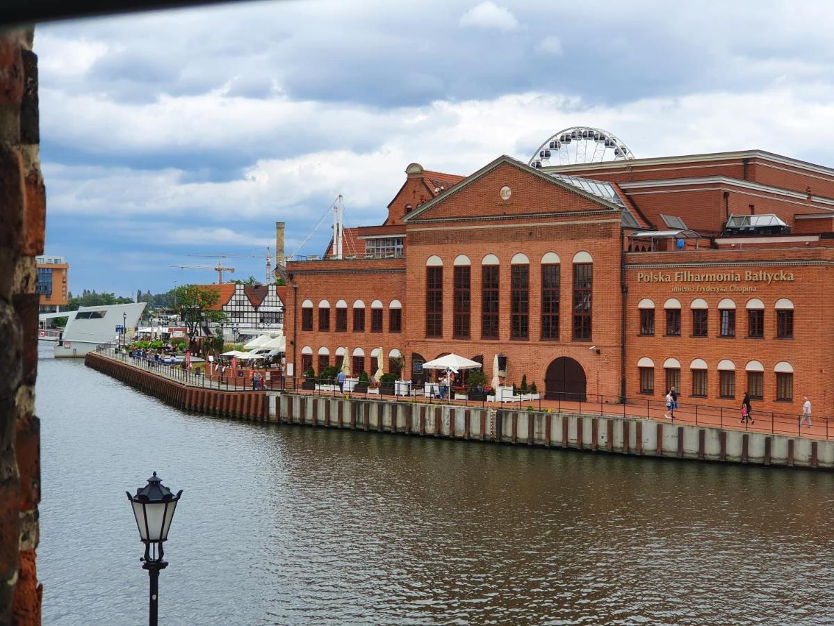 Lejlighed Brama Straganiarska Nad Sama Motlawa Historic Traders Gate Gdańsk