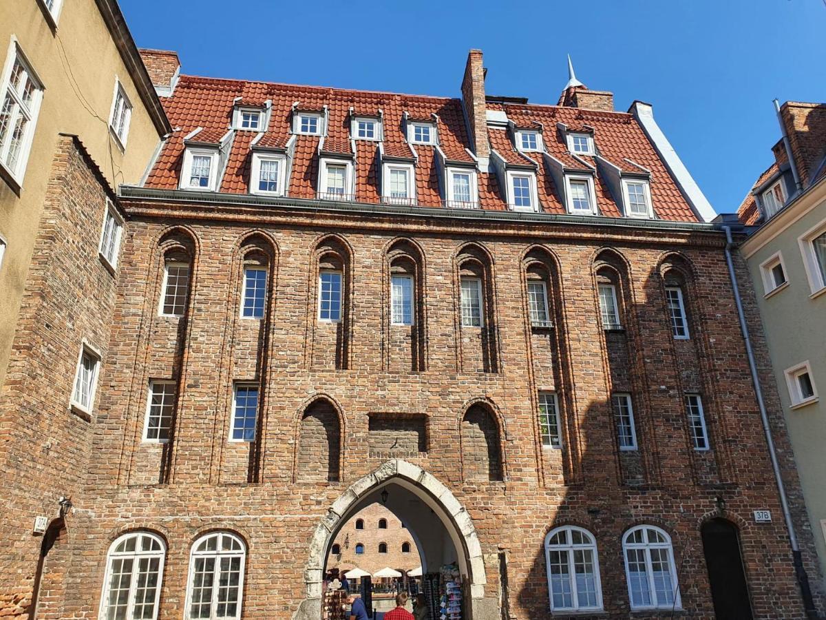 Lejlighed Brama Straganiarska Nad Sama Motlawa Historic Traders Gate