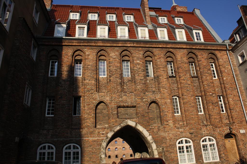 Lejlighed Brama Straganiarska Nad Sama Motlawa Historic Traders Gate